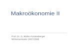Makroökonomie II