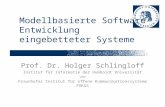 Modellbasierte Software-Entwicklung eingebetteter Systeme