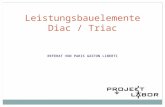 Leistungsbauelemente Diac / Triac