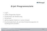 D-Jet Programmziele
