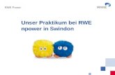 Unser Praktikum bei RWE npower in Swindon