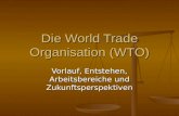 Die World Trade Organisation (WTO)
