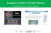 Analyse echter ATLAS-Daten