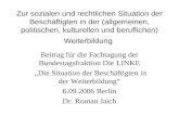 Beitrag für die Fachtagung der Bundestagsfraktion Die LINKE