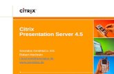 Citrix  Presentation Server 4.5