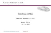 Intelligent Car Auto ein Netzwerk in sich Simon Börlin 00-702-845