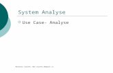 System Analyse