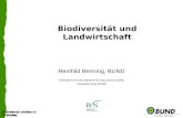 Biodiversität und Landwirtschaft