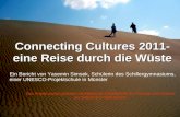 Connecting Cultures 2011- eine Reise durch die Wüste