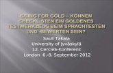 Sauli Takala University of Jyväskylä 12. CercleS-Konferenz  London  6.-8. September 2012