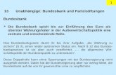 13Unabhängige: Bundesbank und Parteistiftungen