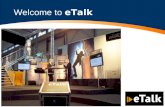Welcome to  eTalk