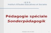 I.E.E.S. Institut d’Etudes Educatives et Sociales