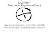 GC2H6PY Münsterer Paperless-Event