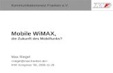 Mobile WiMAX, die Zukunft des Mobilfunks?