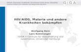 HIV/AIDS, Malaria und andere Krankheiten bekämpfen