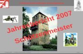 Jahresbericht 2007 Schützenmeister