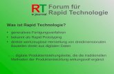 Was ist Rapid Technologie? generatives Fertigungsverfahren bekannt als Rapid Prototyping