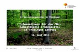 BI Bestattungswälder in Thüringen Informationen für den CDU-Arbeitskreis Innenpolitik