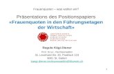 Regula  Kägi-Diener Prof. Dr.iur., Rechtsanwältin St. Leonhard-Str. 20, Postfach 123