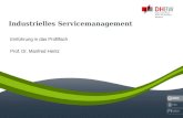 Industrielles Servicemanagement