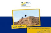 HDL-Mitgliederversammlung  18. Mai 2012 Malbuch-Activity
