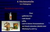 4 Nichtmetalle 4.4 Halogene