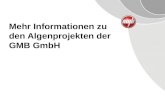Mehr Informationen zu den Algenprojekten der GMB GmbH