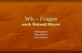 Wh  – Fragen nach Roland Meyer