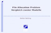 File Allocation Problem Vergleich zweier Modelle