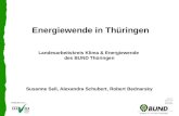 Energiewende in Thüringen Landesarbeitskreis Klima & Energiewende  des BUND Thüringen