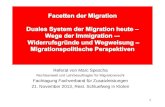 Referat von Marc Spescha Rechtsanwalt und Lehrbeauftragter für Migrationsrecht