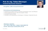 Prof. Dr.-Ing. Tobias Ellermeyer  Fachbereich Maschinenbau / Mechatronik