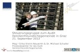 Steuerungsgruppe zum  Audit  familienfreundlichegemeinde  in Graz 21. September 2012