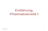 Einführung, Pharmakokinetik I