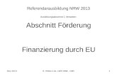 Referendarausbildung NRW 2013