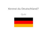 Kennst du Deutschland ?