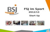FSJ im Sport  2012/13 Start  Up
