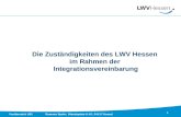 Die Zuständigkeiten des LWV Hessen  im Rahmen der  Integrationsvereinbarung