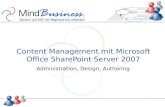Content Management mit Microsoft Office SharePoint Server 2007