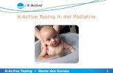 K-Active Taping in  der Pädiatrie