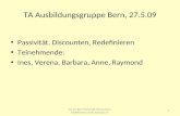 TA Ausbildungsgruppe Bern, 27.5.09