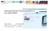 Übergreifende Prozessplattform mit SAP BPM