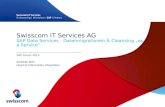 Swisscom IT Services AG SAP Data  Services - Datenmigrationen & Cleansing „ as  a Service“
