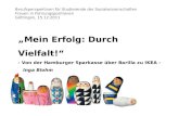 „ Mein Erfolg: Durch Vielfalt!“  - Von der Hamburger Sparkasse über  Barilla  zu IKEA - Inga Blohm