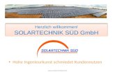 Herzlich willkommen! SOLARTECHNIK SÜD GmbH