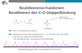 Reaktionsmechanismen  Reaktionen der C-O-Doppelbindung