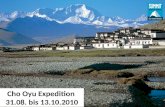Cho  Oyu  Expedition  31.08. bis 13.10.2010