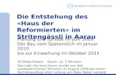 Die Entstehung des «Haus der Reformierten» im Stritengässli in Aarau