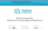 NaSch -Community- Netzwerk für Nachhaltige Schülerfirmen